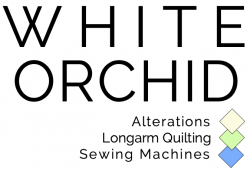 Longarm Quilting, Clothing Alterations, Sewing Machines | White Orchid | Dorset